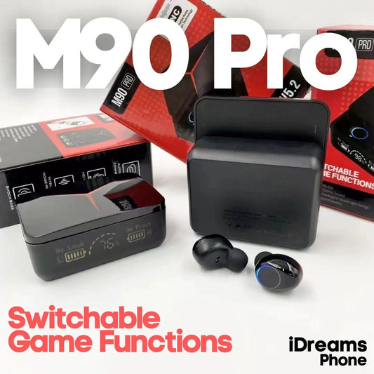 M90 PRO | GAMING EARBUDS | TRUE WIRELESS EARBUDS | TYPE-C CHARGING